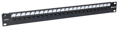 Intellinet Patch-Panel 24 poorten Netwerkpatchpaneel 483 mm (19) CAT 6 1 HE Ingericht