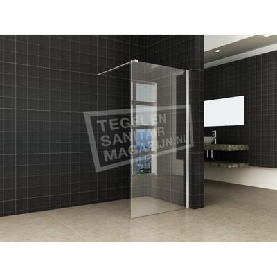 Wiesbaden Stein Inloopdouche met RVS Muurprofiel (90x200 cm) 10mm NANO Anti-Kalk Glas Wiesbaden Stein Inloopdouche met RVS Muurprofiel (90x200 cm) 10mm NANO Anti-Kalk Glas