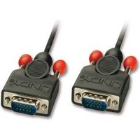 Lindy 2m HD15 VGA kabel VGA (D-Sub) Zwart - thumbnail