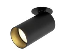 SLV Inbouwspot Kami zwart - 1007745