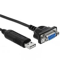 Delock Adapter USB 2.0 Type-A naar 1 x Seriële RS-232 DB9