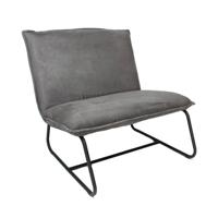 Bronx71 Fauteuil Paris Grijs Microvezel