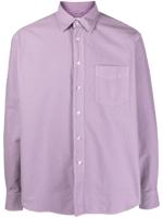 ASPESI Katoenen overhemd - Paars