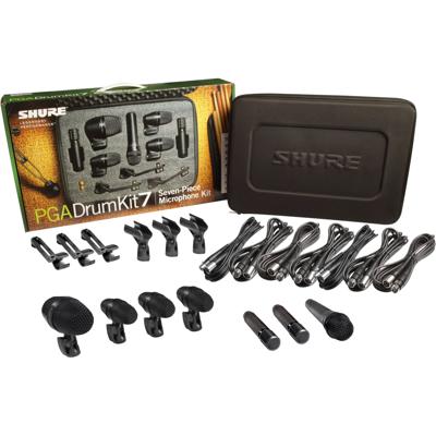 Shure PGADRUMKIT7 drumaccessoire Grote trom Microfoonkit