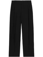 Burberry pantalon de costume en laine - Noir - thumbnail