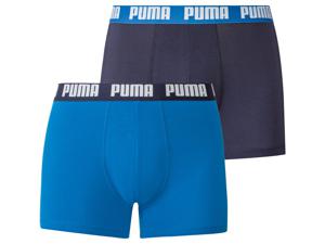 Puma 2 herenboxers (XL, Blauw)