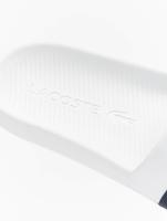 Lacoste / Slipper/Sandaal Croco Slide 0721 1 CMA in wit