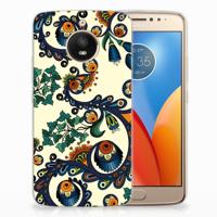 Siliconen Hoesje Motorola Moto E4 Plus Barok Flower