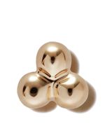 MARIA TASH puce d'oreille Three Ball en or 18ct