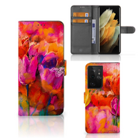 Hoesje Samsung Galaxy S21 Ultra Tulips - thumbnail