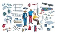 Italeri 0720S - Truck Accessoires, Niet beschilderd