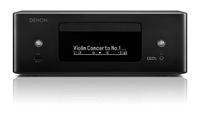 Denon RCD-N12DAB HiFi-systeem met CD-speler, Internetradio, Muziekstreaming, HEOS Multiroom, Bluetooth, WiFi, AirPlay 2, Alexa-compatibel - Zwart