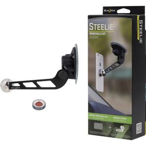 NITE Ize Steelie Windshield Mount Telefoonhouder voor in de auto 360° draaibaar Bevestigingswijze (auto): Zuignap