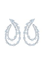 KWIAT boucles d'oreilles Starry Night en or blanc 18ct ornées de diamants - Argent