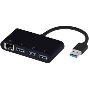 Vivanco USB 3.2 Gen 1 (USB 3.0) Adapter [4x RJ45-bus, USB 3.2 Gen 1 bus A (USB 3.0) - 1x USB 3.2 Gen 2 stekker A (USB 3.1)] 39638 10.00 cm