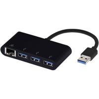 Vivanco USB 3.2 Gen 1 (USB 3.0) Adapter [4x RJ45-bus, USB 3.2 Gen 1 bus A (USB 3.0) - 1x USB 3.2 Gen 2 stekker A (USB 3.1)] 39638 10.00 cm - thumbnail