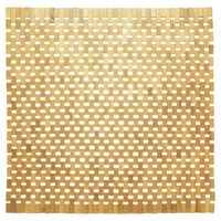 Sealskin Woodblock Badmat 60x60 cm Teak Lichtbruin - thumbnail