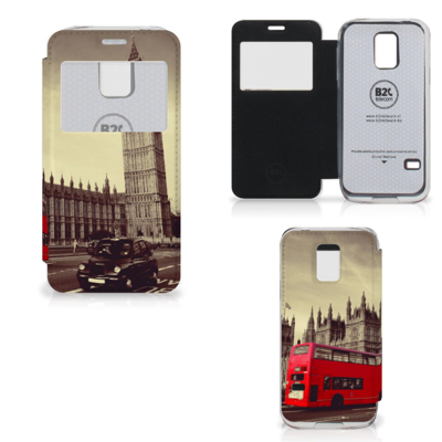 Samsung Galaxy S5 Mini Flip Cover Londen
