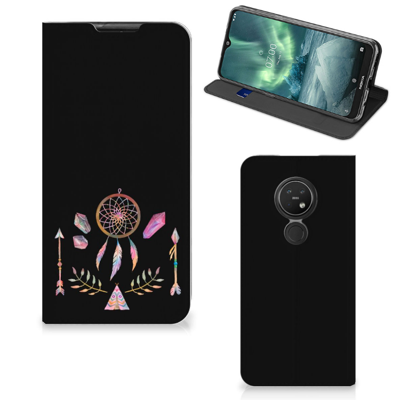Nokia 6.2 | 7.2 Magnet Case Boho Dreamcatcher