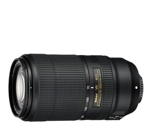 Nikon AF-P NIKKOR 70-300mm f/4.5-5.6E ED VR SLR Telezoomlens Zwart