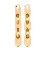 Jil Sander boucles d'oreilles pendantes en maillons torsadés