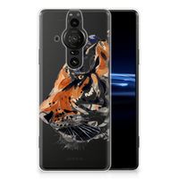 Hoesje maken Sony Xperia Pro-I Watercolor Tiger - thumbnail