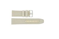 Horlogeband Jacques Lemans 1-1487 Canvas Beige 27mm