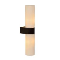Lucide Jesse - Wandlamp Badkamer - 2xg9 - Ip44 - Zwart