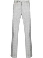 Corneliani pantalon droit à carreaux - Gris