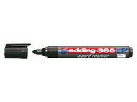 Viltstift edding 360 whiteboard rond zwart 3mm - thumbnail