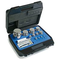 KERN 326-024 Sauter Gewichtensets OIML F1, kunststof koffer, 1-50 g nominale waarde