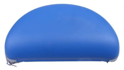 Ozzie brillenkoker 16 x 8 cm polyester blauw/grijs