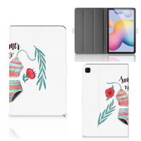 Samsung Galaxy Tab S6 Lite | S6 Lite (2022) Hippe Tablet Hoes Boho Summer - thumbnail