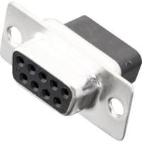 MH Connectors MHDBC09-SS 2101-0190-11 D-sub female connector 180 ° Aantal polen: 9 Crimpen 1 stuk(s)