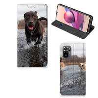 Xiaomi Redmi Note 10 4G | 10S | Poco M5s Hoesje maken Honden Labrador - thumbnail