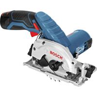 Bosch Professional GKS 12V-26 2x3 Ah L-BOX Accu-cirkelzaag Zaagdiepte 90° (max.) 26.5 mm Incl. koffer, Incl. accu, Incl. lader 12 V 3 Ah - thumbnail