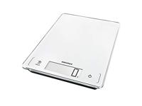 Soehnle Page Profi 300 digitale keukenweegschaal, wit, weegt tot 20 kg, huishoudelijke weegschaal met sensoraanraking, elektronische weegschaal incl. batterijen, verlicht LCD-display
