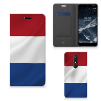 Nokia 5.1 (2018) Standcase Nederlandse Vlag - thumbnail