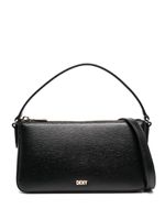 DKNY sac à bandoulière Bryant en cuir à logo - Noir