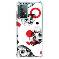 Extreme Case Samsung Galaxy A52 4G/5G Skull Red - thumbnail