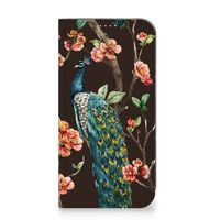 iPhone 15 Plus Hoesje maken Pauw met Bloemen