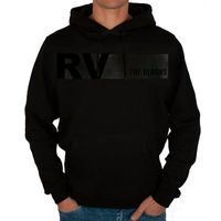 Rugby Vintage - Nieuw Zeeland Colour Banner Hoodie - Zwart