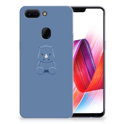 OPPO R15 Pro Telefoonhoesje met Naam Baby Rhino