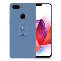 OPPO R15 Pro Telefoonhoesje met Naam Baby Rhino