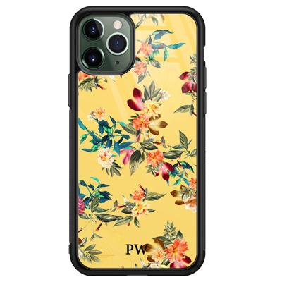 iPhone 11 Pro glazen hoesje ontwerpen - Florals for days