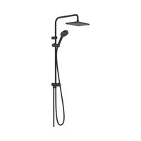 Regendouche set HansGrohe Vernis Shape Showerpipe 230 1 Jet Reno EcoSmart 9l/min Mat Zwart