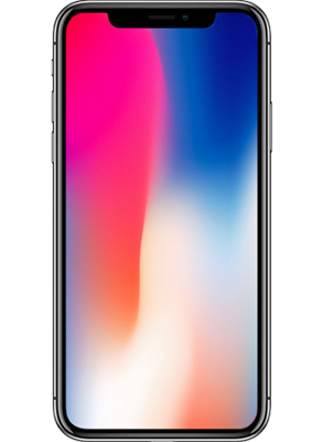 Refurbished Apple iPhone X 256GB Zwart
