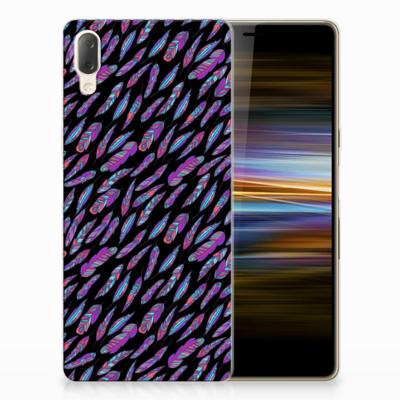 Sony Xperia L3 TPU bumper Feathers Color Sony Xperia L3 TPU bumper Feathers Color