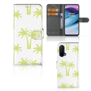 OnePlus Nord CE 5G Hoesje Palmtrees