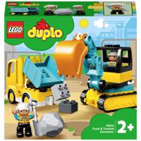 LEGO® DUPLO® 10931 Graafmachine en oplader - thumbnail